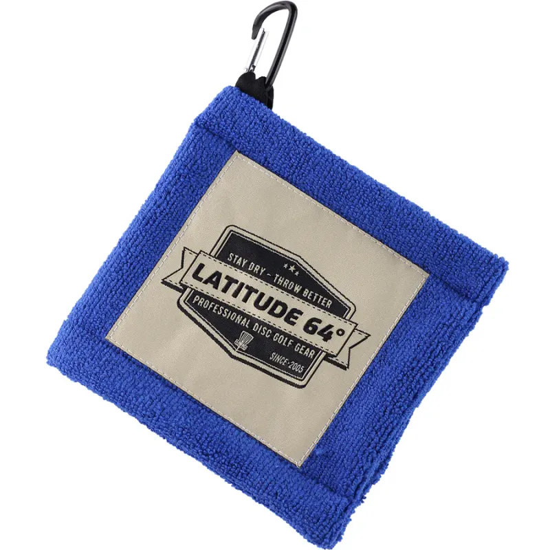 Latitude 64 Compact Clip-On Disc Golf Towel